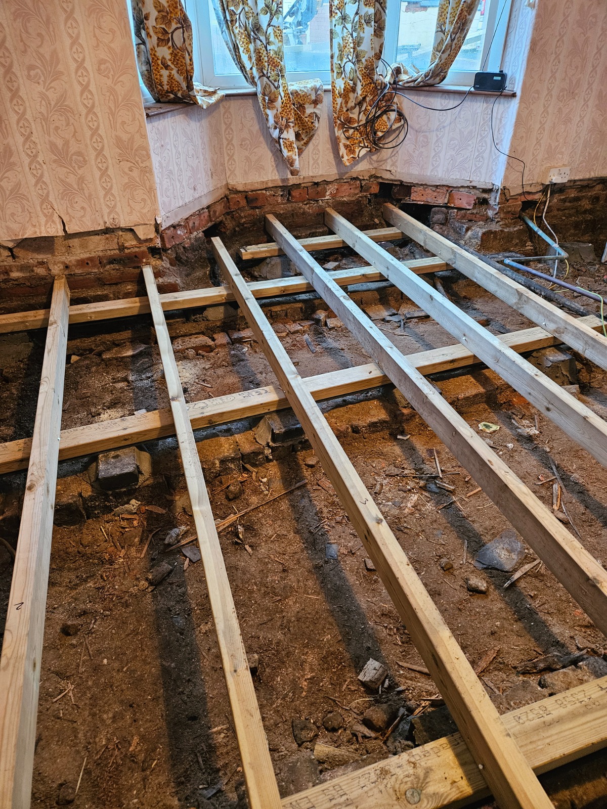 Floor joist replacement in period property